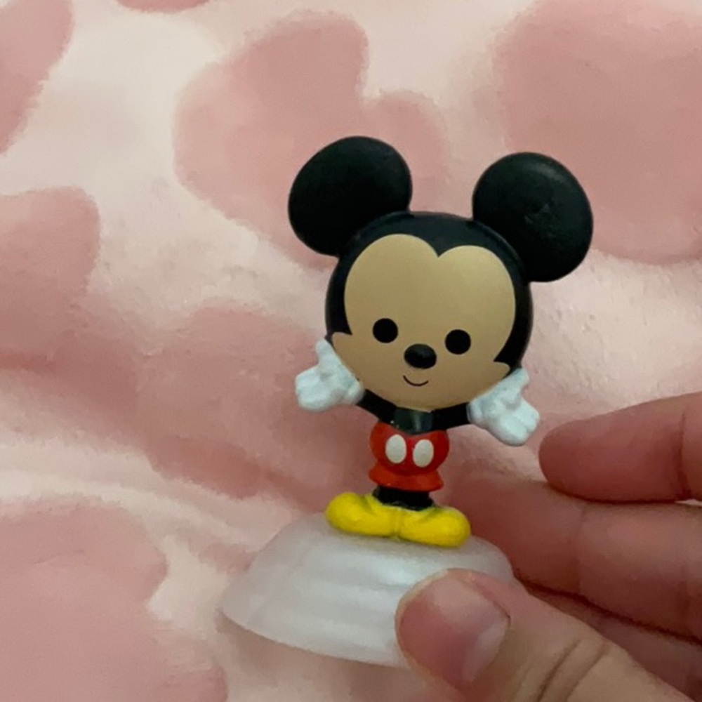 A Mickey Mouse figure